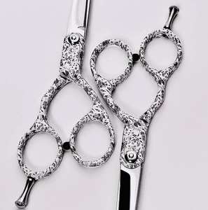 Ciseaux professionnels Eversharp personnalisables de 5,5 pouces pour la coiffure, en acier inoxydable japonais, à bord droit - Product Image 3