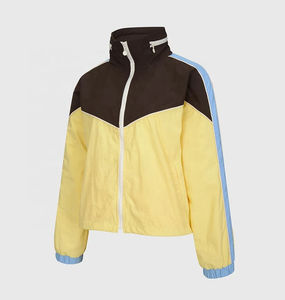 Veste coupe-vent brodée imperméable et respirante pour femmes grandes tailles, best-seller, décontractée pour l'extérieur - Product Image 3