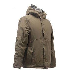 Produits en gros de Sportsneticintl Factcory, manteau d'hiver chaud, café 90 blanc, 100% nylon, doublure intérieure pour unisexe - Product Image 3