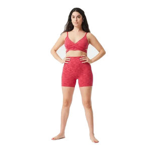 กางเกงขาสั้นออกกำลังกายทรงสปอร์ตเอวสูงสำหรับผู้หญิง รุ่น New Contour Scrunch Butt ช่วยยกกระชับสะโพก เหมาะสำหรับฟิตเนส โยคะ และออกกำลังกายทั่วไป - Product Image 5