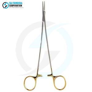 Portaagujas Debakey Manual de Acero Inoxidable de Grado Médico, Certificado CE Clase II, Herramienta para Sutura Quirúrgica Segura y Precisa - Product Image 2