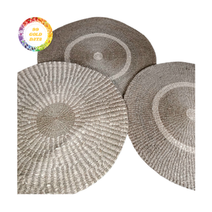 Alfombrilla de algas marinas, Material tejido a mano Natural para decoración del hogar, revestimiento de suelo hecho en Vietnam, alta durabilidad, ecológico - Product Image 5