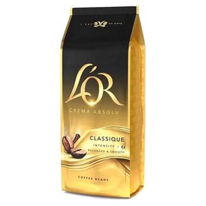 Precio de fábrica L'OR Crema Classique 500g Granos de café Mezcla francesa equilibrada Crema rica Ideal para supermercados Compradores al por mayor - Product Image 2