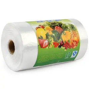 卷装环保产品袋: 新鲜水果和蔬菜的绿色包装