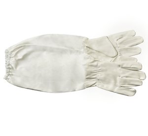 ถุงมือเลี้ยงผึ้งดีไซน์หนังปลอดภัยขนาด XL โลโก้ตามสั่ง - Product Image 3