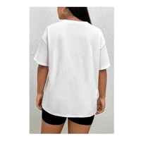 Camisetas y Vestidos para Mujer LORLI'S 100% Algodón Personalizables con Estampado 3D a Cuadros, Ecológicos, Anti-Pilling, Transpirables, Cuello Redondo, Completos