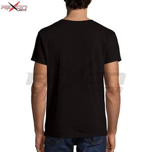 T-shirt manches courtes pour hommes, personnalisé, Logo, broderie, coton, impression numérique, trempage, teint, décontracté, couleur unie, quantité supérieure - Product Image 4