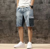 Shorts en jean pour hommes 2025, bonne qualité, shorts baggy en jean pour hommes, shorts avec poches cargo, jeans à bas prix, fabriqués en usine, shorts décontractés