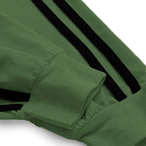 Sweat à capuche court pour femme élégant à manches longues avec cordon de serrage à la taille et coupe décontractée pour un look streetwear quotidien tendance - Product Image 3