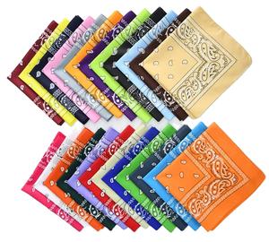 Pañuelo para la cabeza y el cuello con estampado paisley, estilo motero, country, para fiestas de baile, con estampado rotatorio, estilo vaquero - Product Image 2