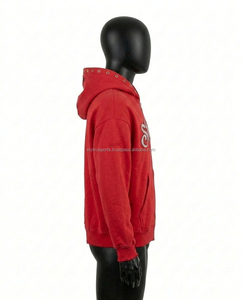 Sweat à capuche pour homme de haute qualité, en molleton de coton 360g, épais, respirant, séchage rapide, personnalisable avec broderie - Product Image 3