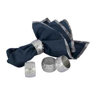 Nuevo servilletero en relieve, venta al por mayor, boda, restaurante, Hotel, Villa, plata, oro, colorido, personalizado, según el cliente, Moderno - Product Image 1