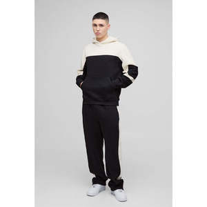 Survêtement décontracté à capuche personnalisé pour homme, 100 % coton, réversible, respirant, pour le jogging, service OEM, vente en gros - Product Image 1