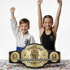 เข็มขัดแชมป์เด็กแบบกำหนดเองได้ ราคาประหยัด ทำจากหนัง  เป็นมิตรกับสิ่งแวดล้อม - Product Image 1