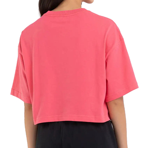 Camisetas recortadas de manga corta con cuello redondo para damas jóvenes, ropa de punto de diseño personalizado OEM de buena calidad para mujeres de Bangladesh - Product Image 4