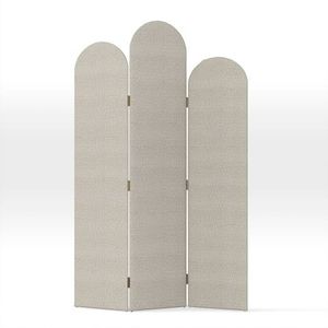 Natural Woven Cane <b>Room</b> <b>Divider</b> with Black Metal Frame Stylish Foldable Privacy <b>Screen</b> for Living <b>Room</b> and Office - Product Image 3