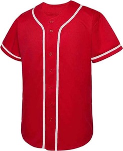 OEM Servicio Precio de fábrica Camiseta de béisbol personalizada Camiseta Transpirable 100% Poliéster Softball Jersey Nuevo diseño Precio barato - Product Image 4