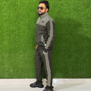 Survêtement de sport personnalisé décontracté 2 en 1 avec logo personnalisé, sweat-shirt à capuche et pantalon de jogging pour hommes - Product Image 6