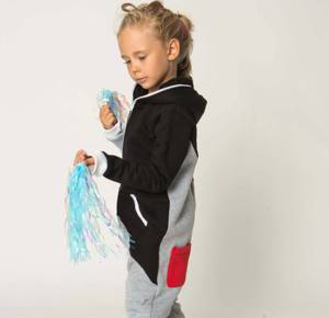 Kids Trendy Onesie Zipper Fleece-Alta calidad y cómodo-Perfecto para ropa informal y tiempo de juego - Product Image 3