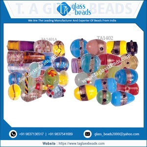 Ready to Ship Necklace Making Silver Foil Dark Mix <b>Beads</b> New Design Glass <b>Beads</b> <b>Crystal</b> Lampwork for Necklaces Low Price - Product Image 4