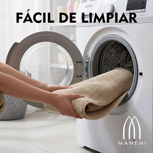 Alfombra Interior Lisa de Tejido Plano Antideslizante para Sala de Estar, Plegable y Lavable, en Varios Tamaños, 100% Apta para Mascotas - Product Image 6