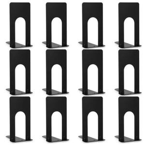 Sujetalibros de metal industrial para biblioteca doméstica moderna que brinda un fuerte soporte para mantener los libros en posición vertical todo el día - Product Image 2