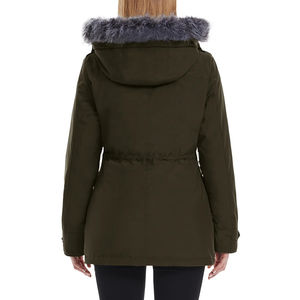 Veste parka chaude d'hiver personnalisée pour femmes de grande taille Nouveau dernier design à la mode Style imperméable et décoré avec un service OEM - Product Image 5