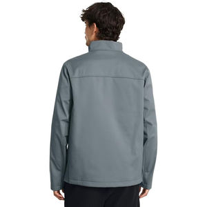 Veste en jean pour homme, col montant, imperméable, respirante, coupe-vent, séchage rapide, ODM, 100% coton, vintage - Product Image 4