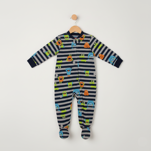 Ropa de Bebé de Verano Tejida Personalizable, Peleles con Cremallera de Dibujos Animados, Hechos a Medida Según sus Especificaciones - Product Image 5