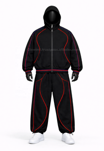 Vente en gros 2026 – Survêtement coupe-vent streetwear léger, réversible, à capuche, uni, personnalisable, grandes tailles, 100 % coton, le plus vendu - Product Image 5