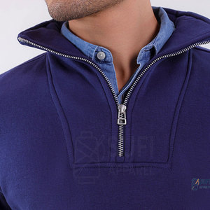 Sweat-shirt à capuche décontracté d'hiver, haut léger pour activités de plein air, sweat-shirt à fermeture éclair pour homme, impression numérique en faible MOQ - Product Image 2
