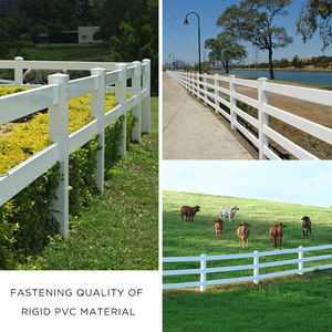 Clôture d'arène équestre <span class=keywords><strong>en</strong></span> <span class=keywords><strong>PVC</strong></span> personnalisée de 6 pieds, 8 pieds, 10 pieds, clôture de jardin <span class=keywords><strong>en</strong></span> vinyle composite de haute qualité, <span class=keywords><strong>blanc</strong></span>, <span class=keywords><strong>kit</strong></span> de portail et de poteaux <span class=keywords><strong>en</strong></span> plastique - Product Image 4