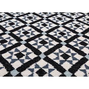 Alhambra Ivory - Alfombras de lana planas tejidas a mano con diseño geométrico de diamantes y rectángulos, alfombras de yute para el hogar, para la mesita de noche, ADWL-13160 - Product Image 3