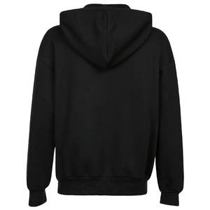 Haute qualité 500gsm poids lourd 100% coton surdimensionné soleil délavé à l'acide fermeture éclair Rivet strass à capuche Logo thermique personnalisé hommes - Product Image 2