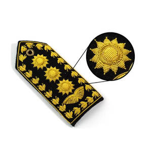 2025 tableros de requisitos personalizados imprimen charreteras de uniforme alto tableros de hombro alemanes para la venta en línea - Product Image 6