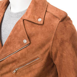 Veste en cuir d'hiver pour homme la plus vendue du Pakistan Logo personnalisé Revêtement fin Meilleure qualité Veste d'hiver longue - Product Image 4