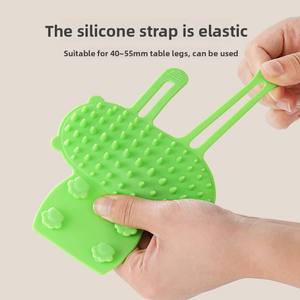 Griffoir pour chat en silicone, sangle de protection pour pieds de table, planche de massage d'angle, outil de griffonnage pour chatons, jouets pour souris et animaux - Product Image 4