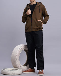 Sudadera con capucha de bolsillo de canguro de alta calidad, informal, poliéster, algodón, estampado personalizado, forro polar cómodo para invierno y verano - Product Image 3