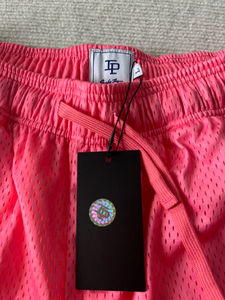 Shorts de sport pour hommes, design solide, logo, 2 en 1, avec poches, séchage rapide, écologiques, cordon de serrage, shorts en maille personnalisés - Product Image 2