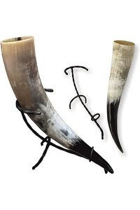 Corne à boire en agate personnalisée de haute qualité, verre à bière Viking écologique fabriqué à la main naturel pour la maison, hôtel ou fête, artisanat HF - Product Image 2