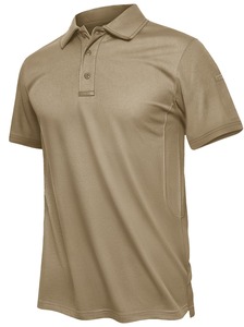 Polo en coton professionnel à séchage rapide avec toile respirante, finition unie et logo personnalisé. - Product Image 5
