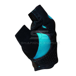 ถุงมือหนังสำหรับยิมถุงมือหนังระบายอากาศได้ดียิมยกน้ำหนักในยิมออกแบบได้ตามต้องการ - Product Image 5