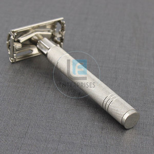 Suministro Directo de Fábrica, Maquinillas de Afeitar de Seguridad de Acero Inoxidable de Alta Calidad, Ligeras, Reutilizables y Duraderas, Gran Venta, MOQ Bajo - Product Image 5