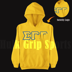 Logo de sororité broderie sororité et fraternité Sigma Gamma Rho unisexe femmes costume ajusté lettre grecque survêtements - Product Image 2