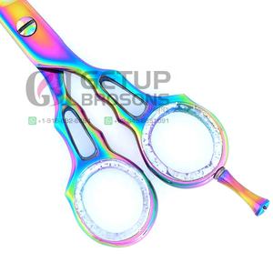 กรรไกรตัดผมทำจากสเตนเลส,กรรไกรตัดผมสำหรับช่างตัดผมมีขอบไทเทเนียม - Product Image 4