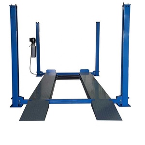 Elevador de Estacionamiento de 4 Postes, Elevador Hidráulico de 4 Toneladas para 2 Autos, Servicio de Garaje - Product Image 3