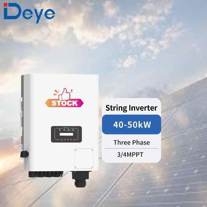 Deye 50KW Solar Inverter Three Phase On-Grid Inverter Deye SUN-50K-G04 ...