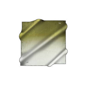 ผ้าพันคอไหมแจ็คการ์ดสีกากีทรงสี่เหลี่ยมไล่เฉดสี - Product Image 1