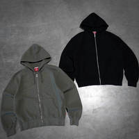 Conjunto Deportivo de Dos Piezas para Hombre, Estilo Urbano, con Estampado Invernal, de Felpa Francesa, Cierre Completo, Pierna Ancha, Algodón Suave y Transpirable, 500 g/m²