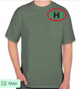 เสื้อยืดผู้ชายทรงโอเวอร์ไซส์ ผ้าฝ้ายคุณภาพสูง 100%  ถักทออย่างดี  รับสกรีนโลโก้ แขนสั้น ลายพิมพ์ ระบายอากาศได้ดี ไซส์ใหญ่ สไตล์ลำลองสมาร์ท - Product Image 4